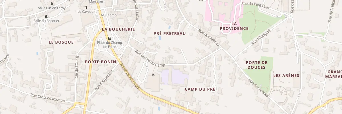 Plan du 29 Rue Pre du Camp à Doué-en-Anjou