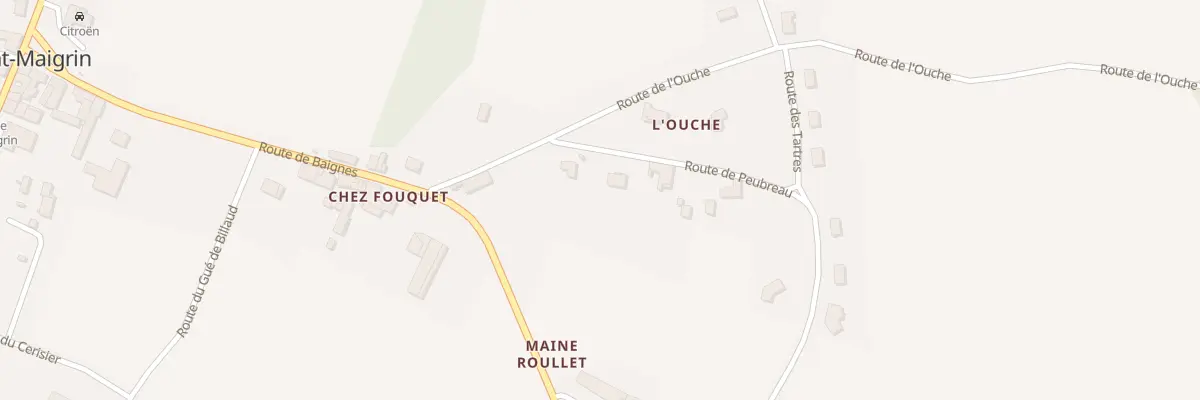 Plan du 5241 Peubreau à Saint-Maigrin