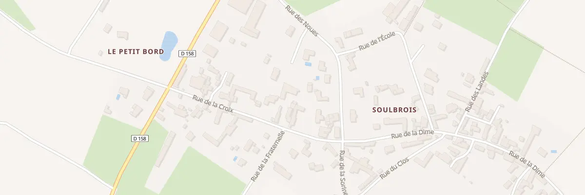 Plan du 4 Imp des Capitaines .Soulbrois à Thouars