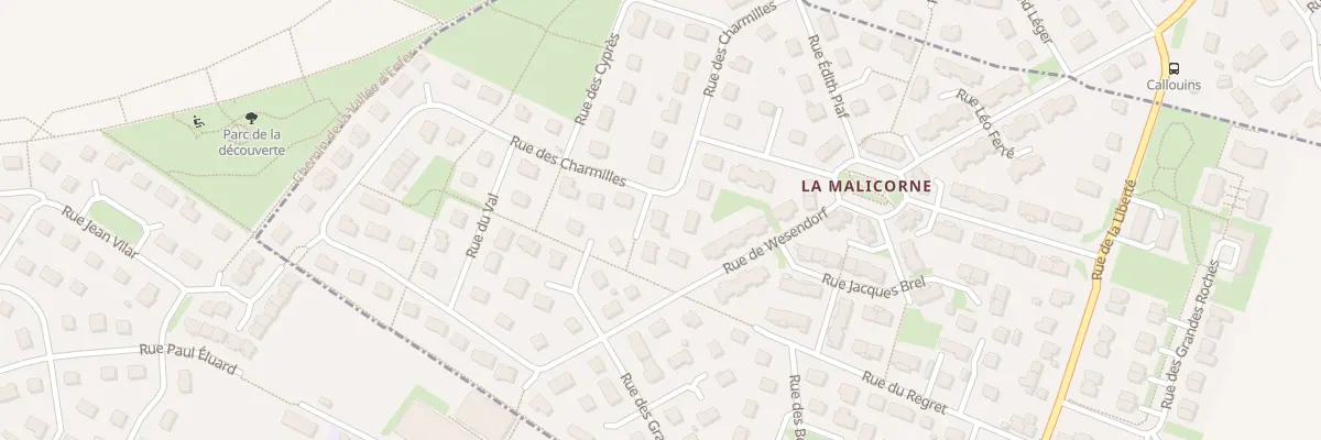 Plan du 24 Rue des Charmilles à Démouville
