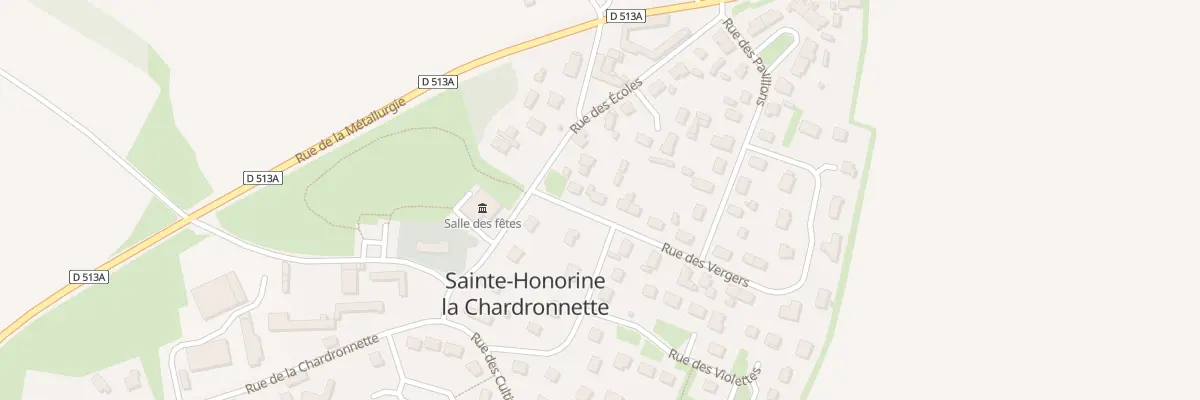 Plan du 3 Rue des Vergers à Hérouvillette