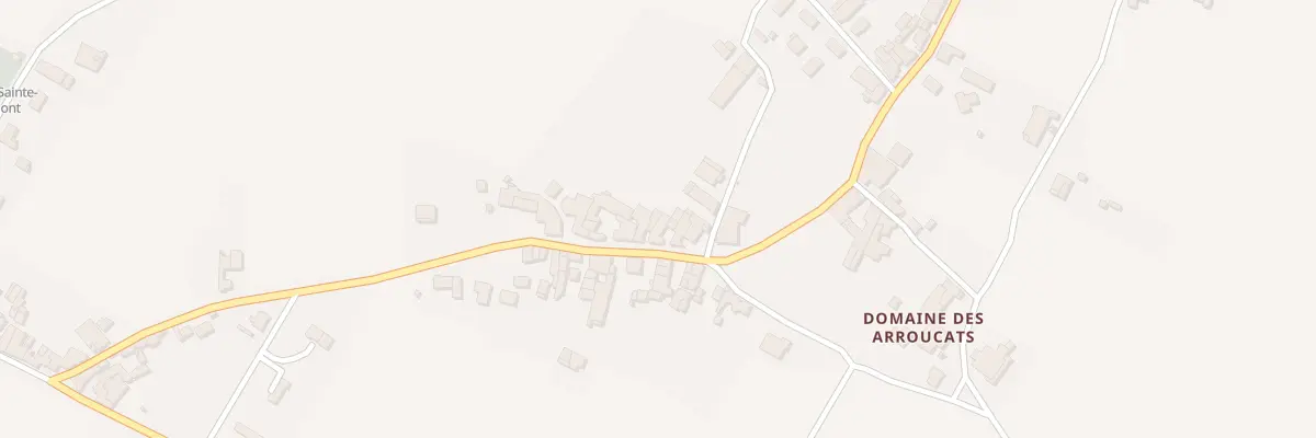Plan du 450F Mounet Nord à Sainte-Croix-du-Mont
