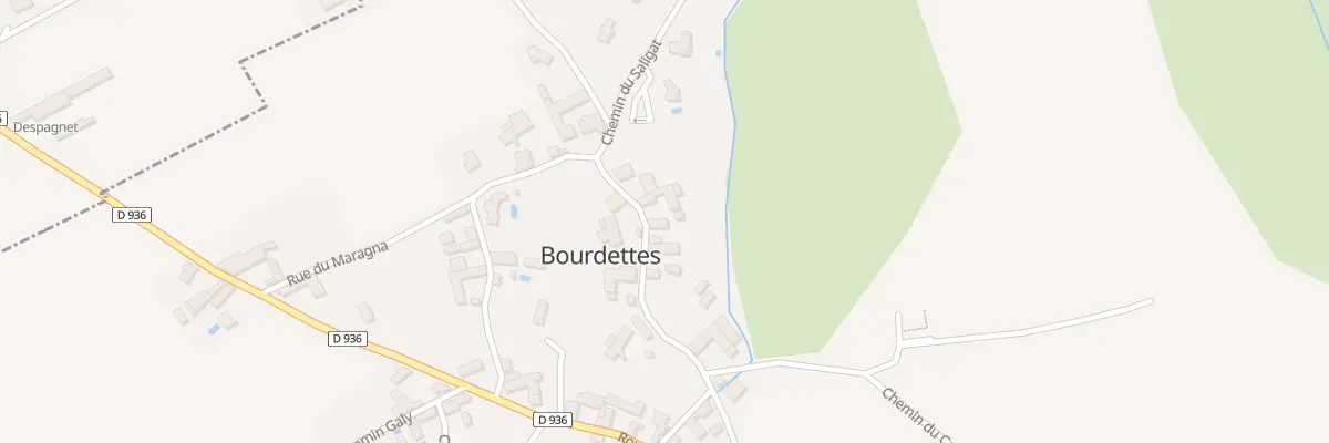 Plan du 9070 Che de l’Eglise à Bourdettes