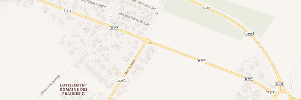 Plan du 74 Rue du Bois à Bordes