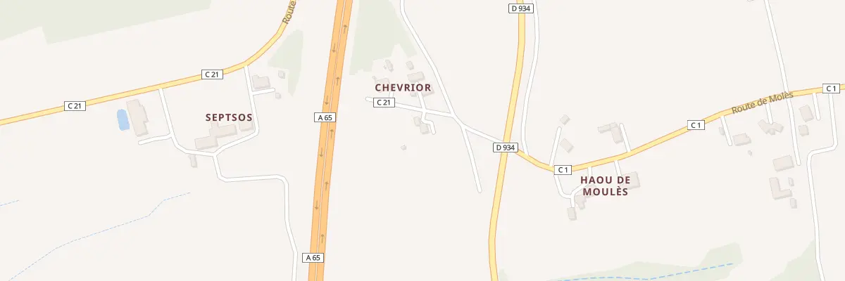 Plan du 2768 Rte des Paloumayres à Cazères-sur-l’Adour