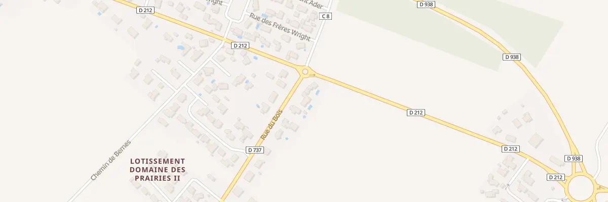Plan du 72 Rue du Bois à Bordes