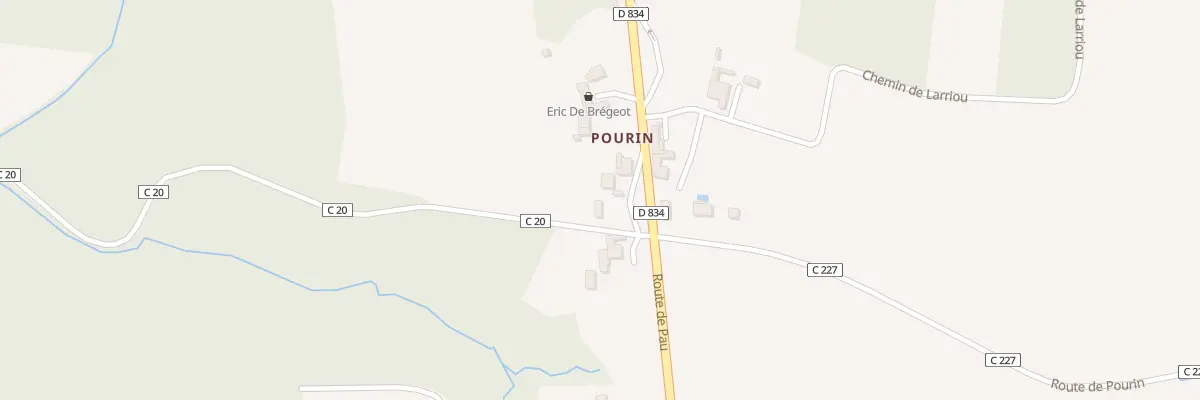 Plan du 3930 Rte de Pau à Aire-sur-l’Adour