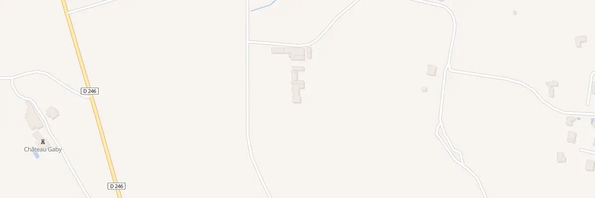 Plan du 485 Gagnard à Fronsac
