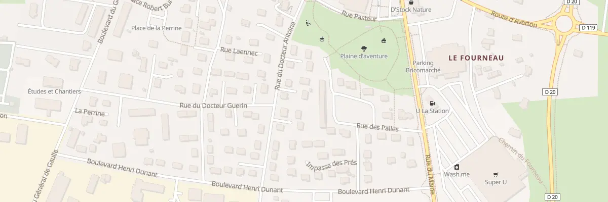 Plan du 18 Rue du Docteur Antoine à Villaines-la-Juhel