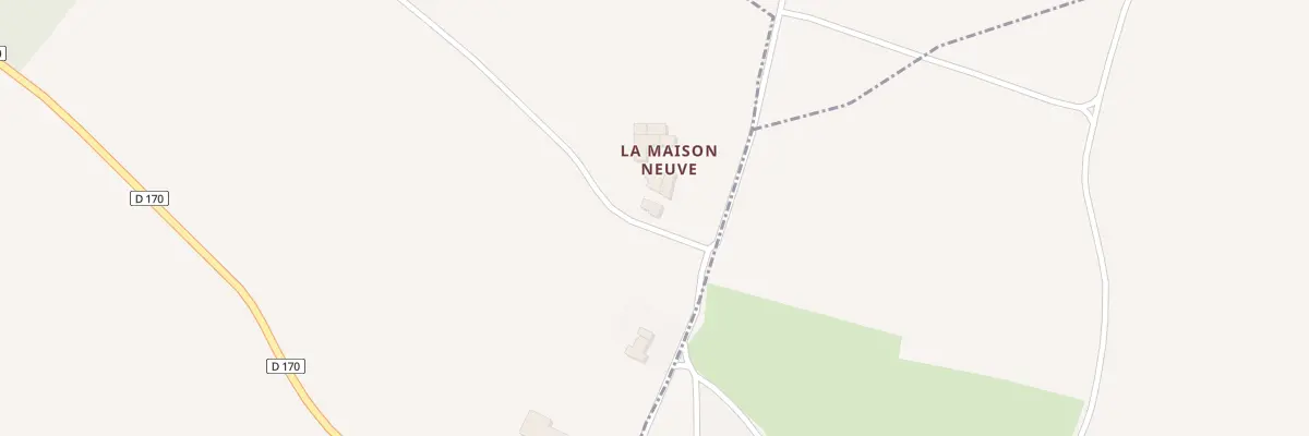Plan du 3 La Maison Neuve à Pierrefitte