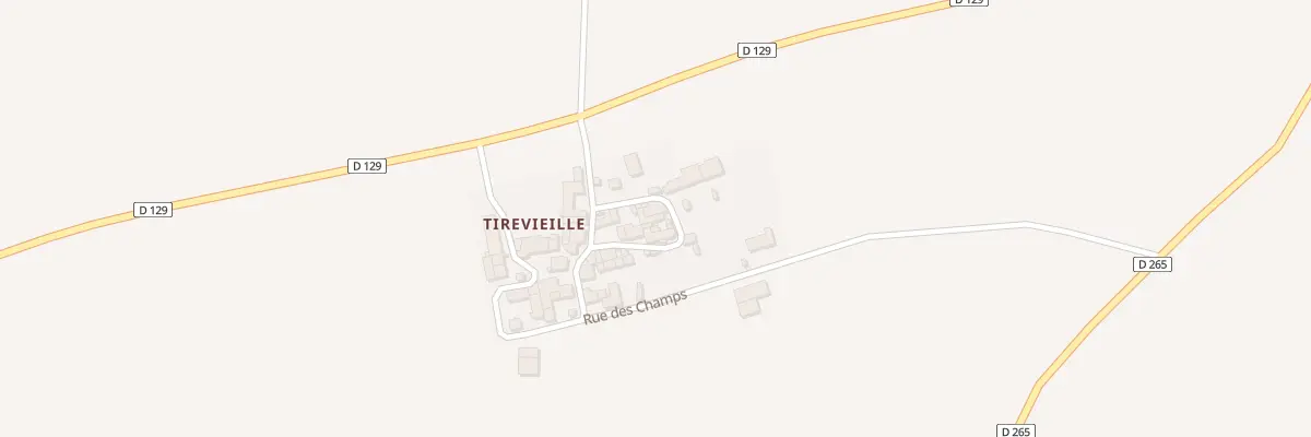 Plan du 6 Rue Contournante à Saint-Mandé-sur-Brédoire