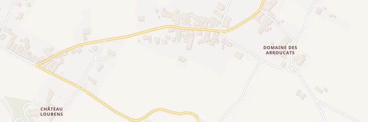 Plan du 372 Mounet Sud à Sainte-Croix-du-Mont
