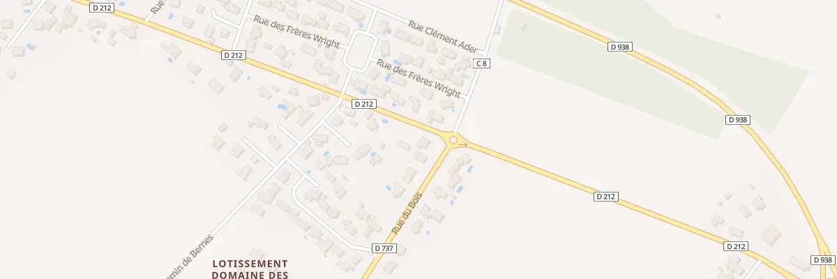Plan du 87 Rue du Bois à Bordes