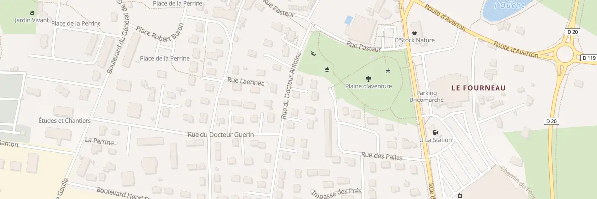 Plan du 24 Rue du Docteur Antoine à Villaines-la-Juhel