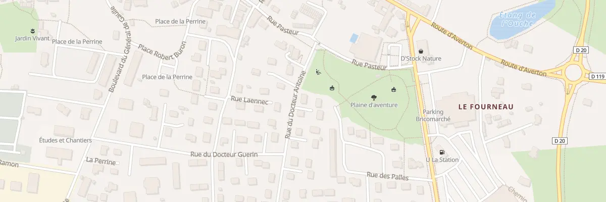 Plan du 30 Rue du Docteur Antoine à Villaines-la-Juhel