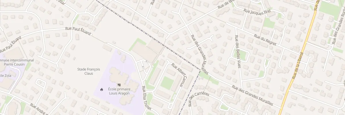 Plan du 4 Rue Albert Camus à Giberville