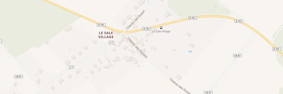 Plan du 11 Che des Poiriers à Gennes-Val-de-Loire