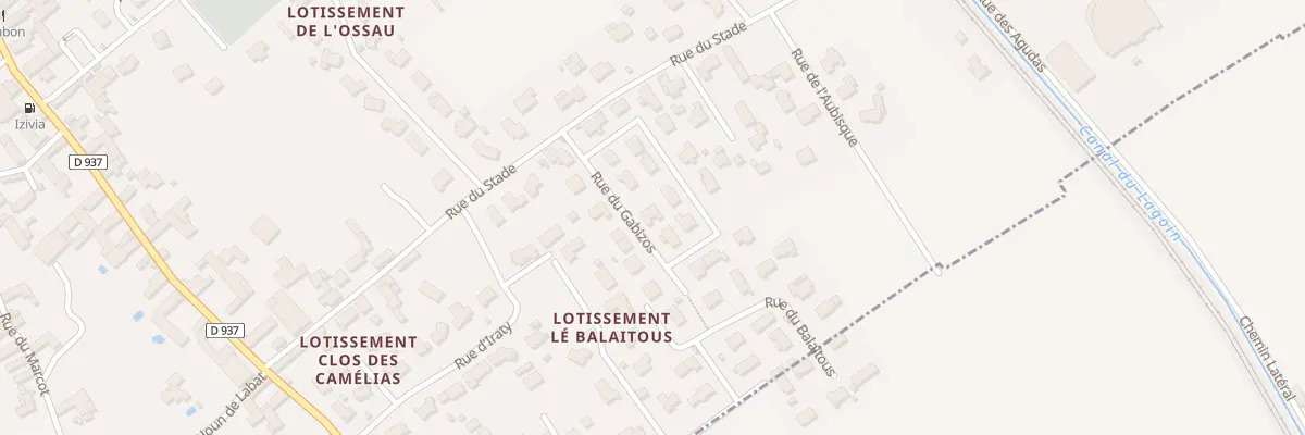 Plan du 5 Rue du Gabizos à Bordes