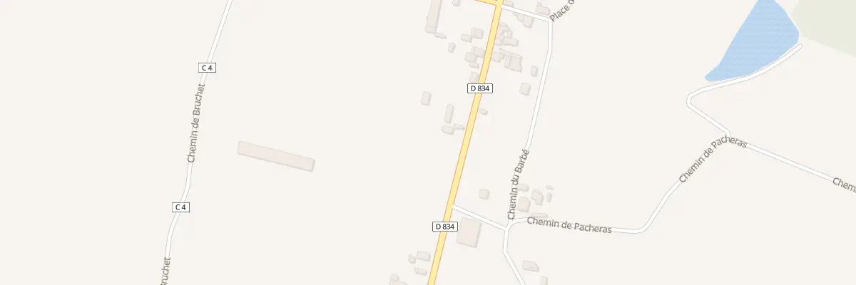 Plan du 24 N 134 à Sarron