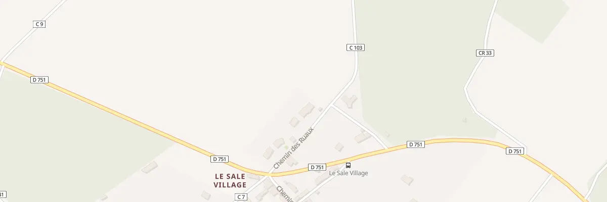 Plan du 21 Che des Ruaux à Gennes-Val-de-Loire