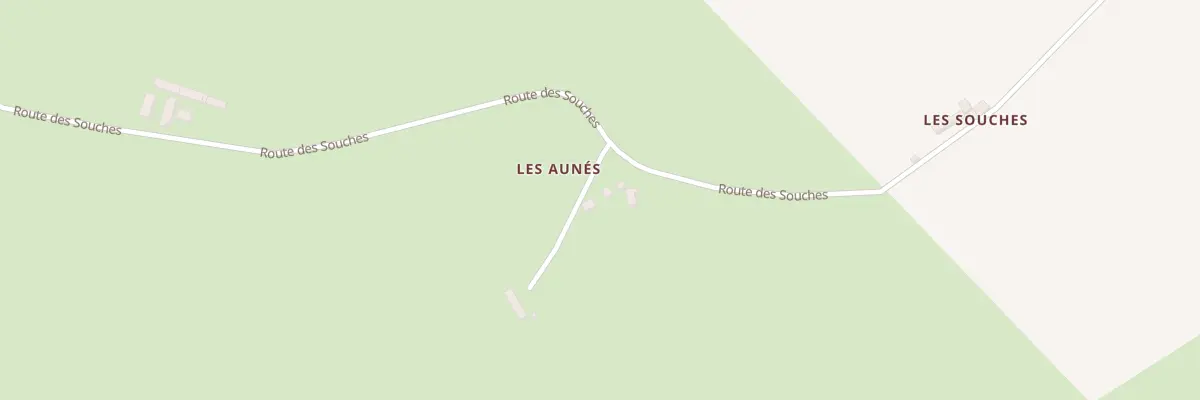 Plan du 1 Les Aunes à Montreuil-au-Houlme