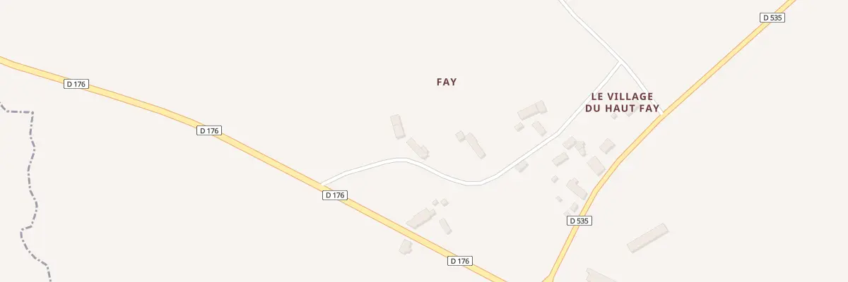 Plan du 18 Le Fay à Saint-Calais-du-Désert