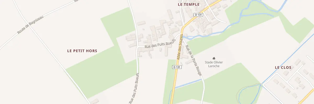 Plan du 3 Rue des Puits-Boeufs aux Touches-de-Périgny