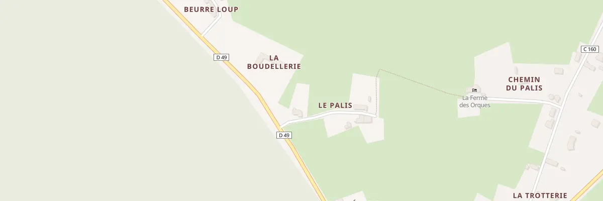 Plan du 2 Chemin du Palis à Saint-Denis-d’Orques