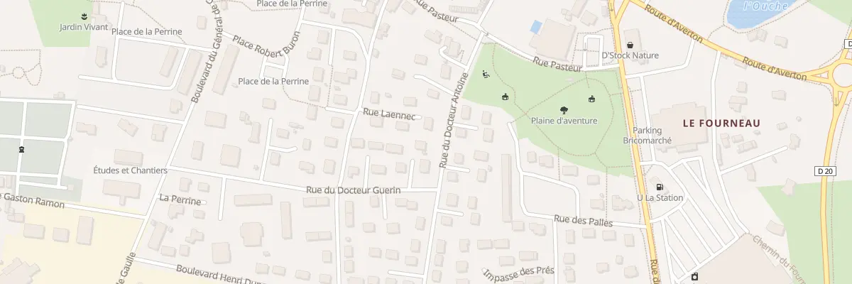 Plan du 29 Rue du Docteur Guérin à Villaines-la-Juhel