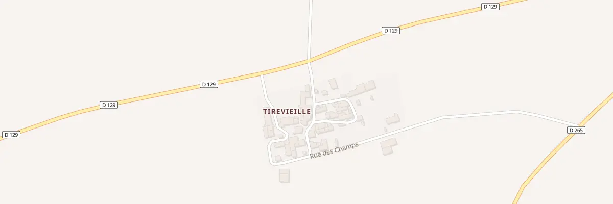 Plan du 4 Rue des Trois Chenes à Saint-Mandé-sur-Brédoire