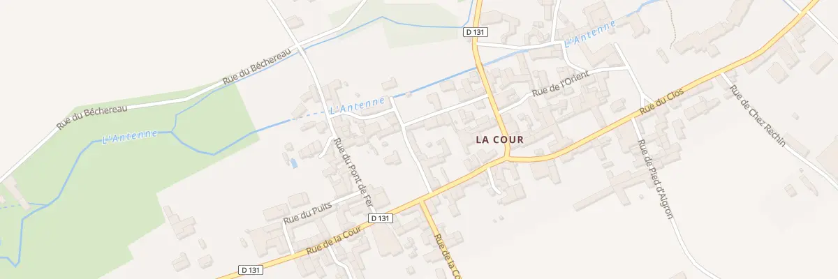Plan du 4 Rue des Lavoirs aux Touches-de-Périgny