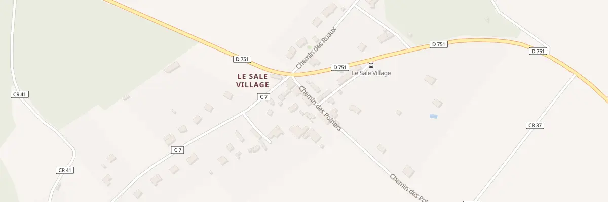 Plan du 12 Che des Poiriers à Gennes-Val-de-Loire