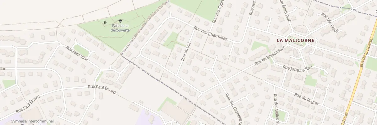 Plan du 4 Rue du Val à Démouville