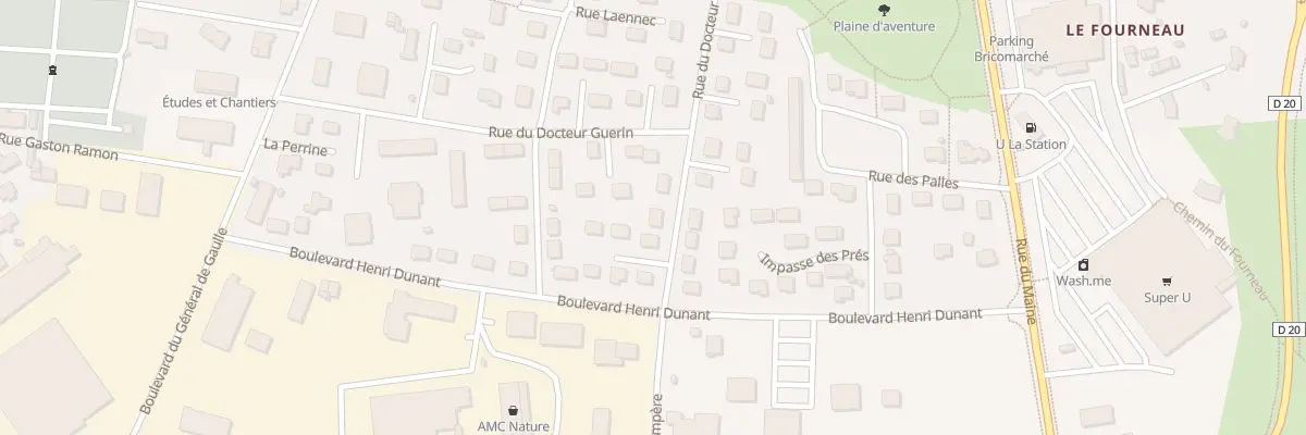 Plan du 13 Rue du Docteur Antoine à Villaines-la-Juhel