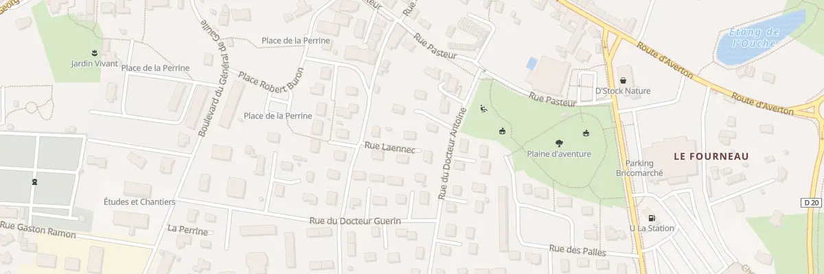 Plan du 10 Rue Laënnec à Villaines-la-Juhel