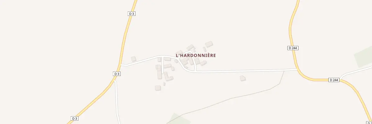 Plan du 6 La Hardonnière à Saint-Calais-du-Désert
