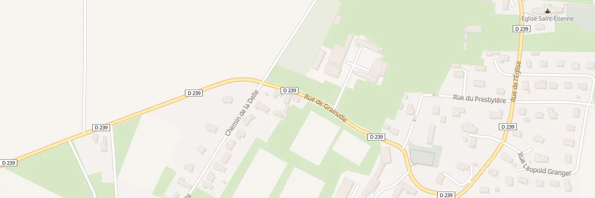 Plan du 6 Rue de Grainville à Grainville-Langannerie