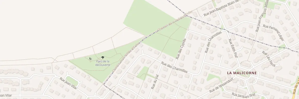 Plan du 15 Rue des Charmilles à Démouville