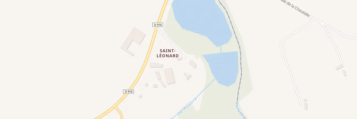 Plan du 29 Saint Leonard à Beauvain