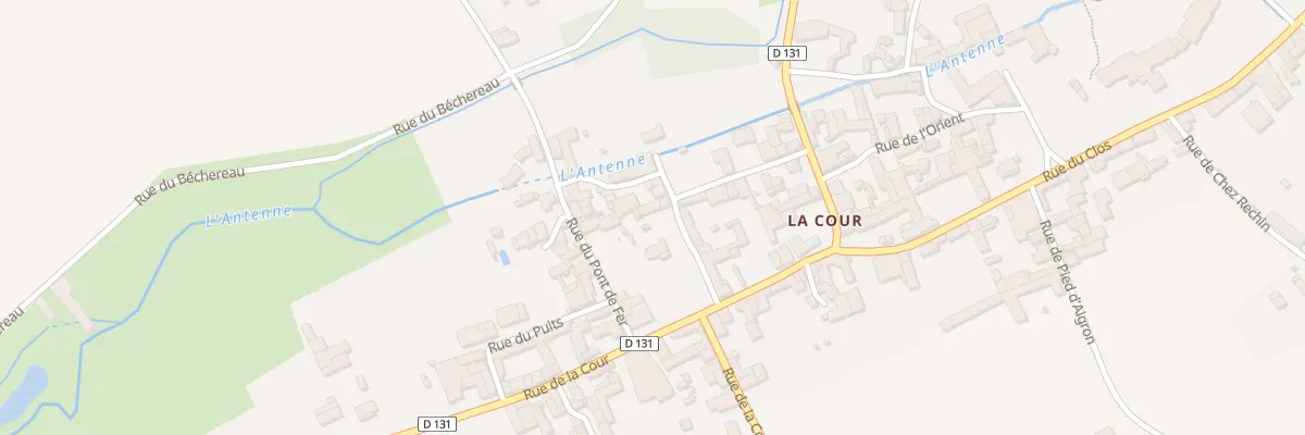 Plan du 1 Rue des Lavoirs aux Touches-de-Périgny