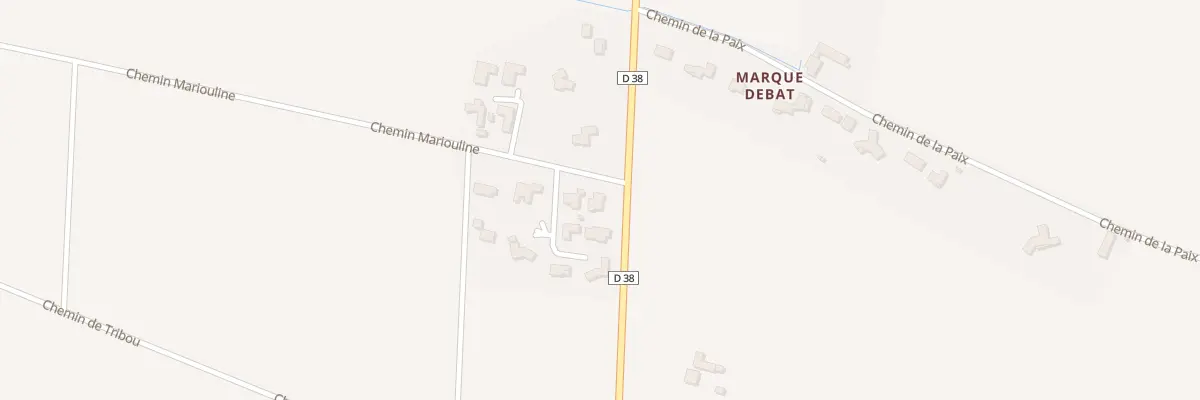 Plan du 1 Imp de Mariouline à Sendets