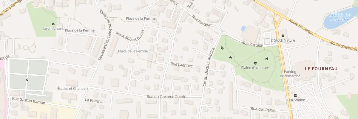 Plan du 8 Rue Laënnec à Villaines-la-Juhel