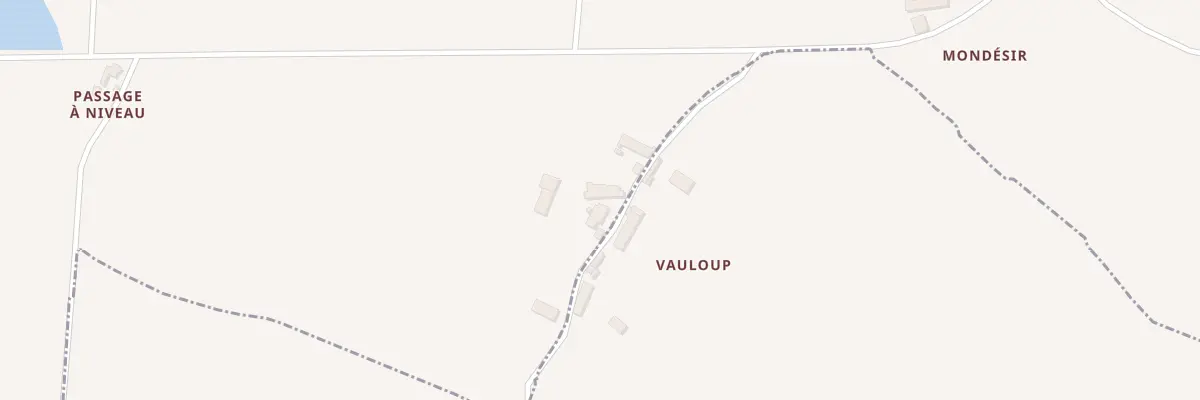 Plan du 158 Vauloup à Saint-Cyr-en-Pail