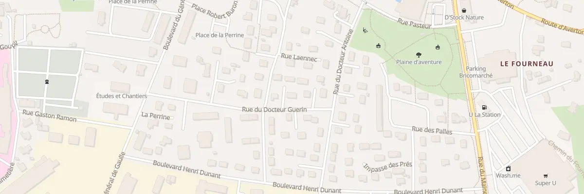 Plan du 23 Rue du Docteur Guérin à Villaines-la-Juhel