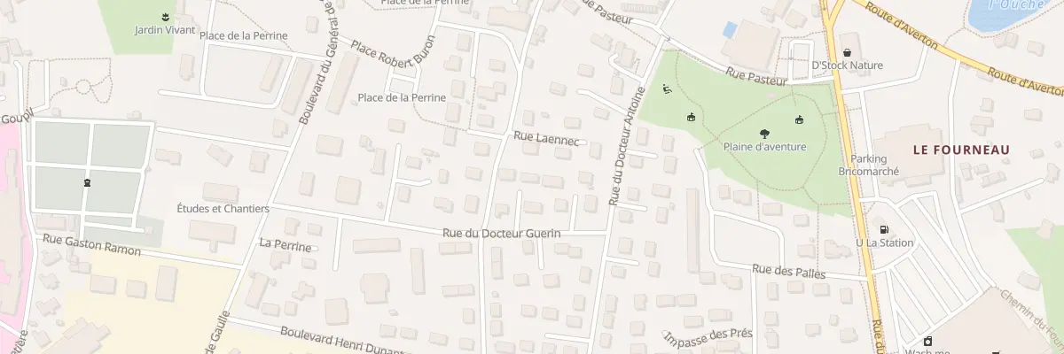 Plan du 21 Rue du Docteur Guérin à Villaines-la-Juhel