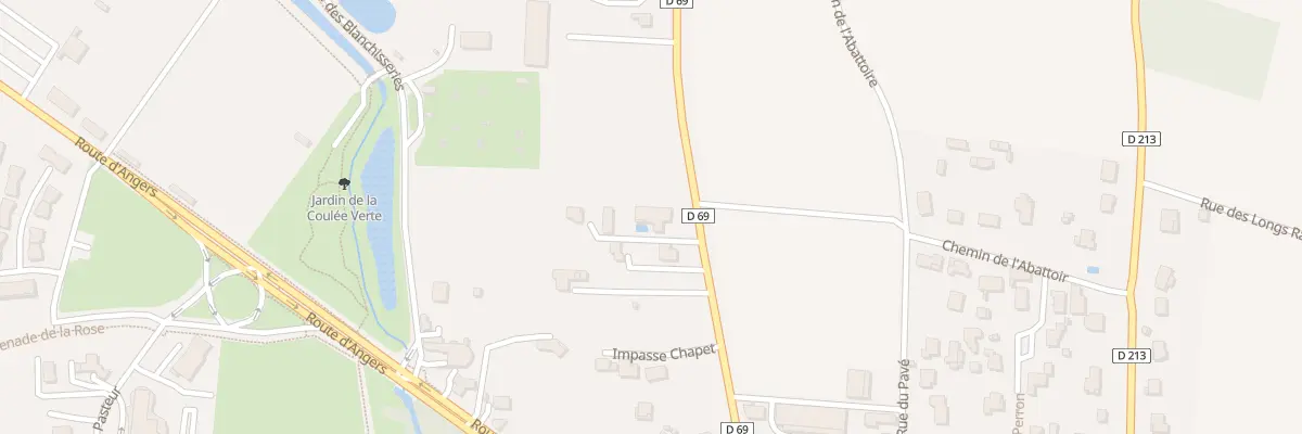 Plan du 323 Rte de Gennes à Doué-en-Anjou