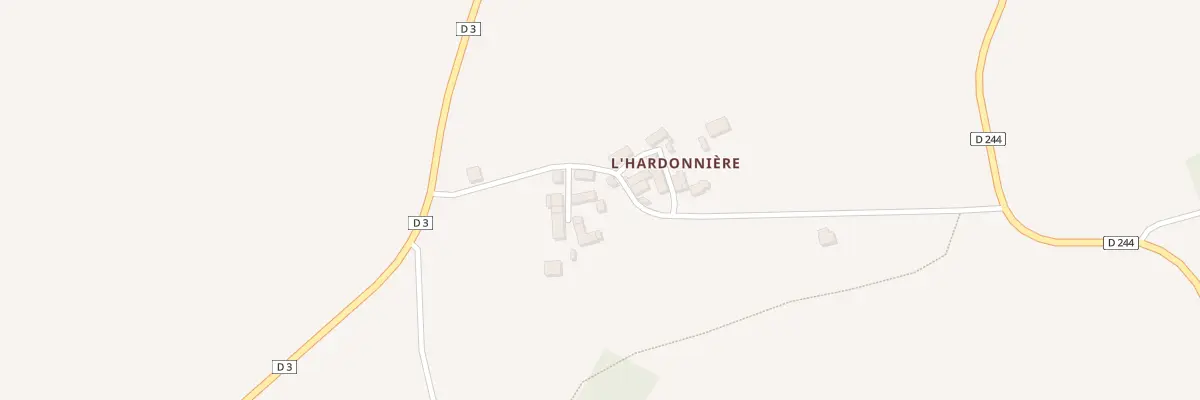 Plan du 5 La Hardonnière à Saint-Calais-du-Désert