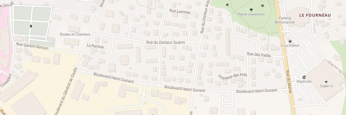 Plan du 18 Rue du Docteur Guérin à Villaines-la-Juhel