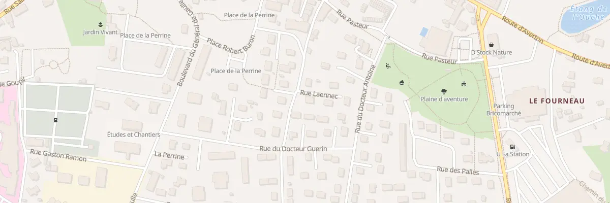 Plan du 13 Rue Laënnec à Villaines-la-Juhel