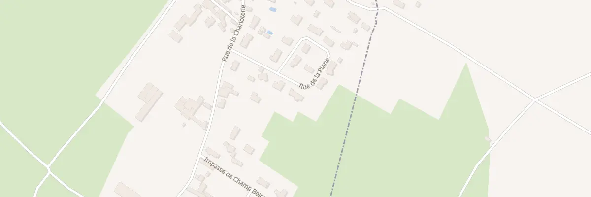 Plan du 12 Rue de la Piane à Azay-le-Brûlé